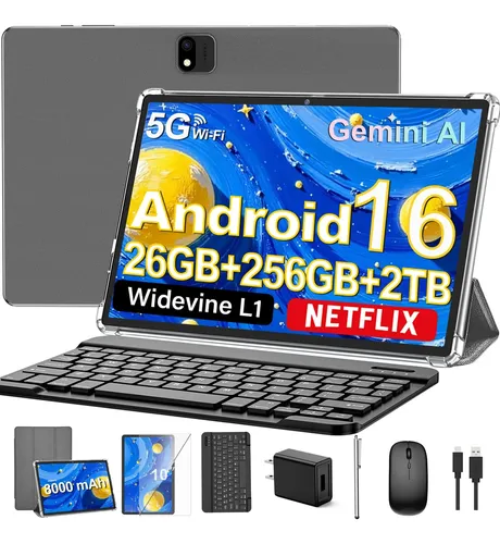 Tablet Android 16 10 26gb+256gb+2tb 5g Wifi Prateado | MercadoLivre