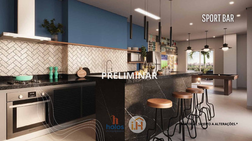 Apartamento Na Planta Com 2 Quartos E Varanda - Minha Casa Minha Vida