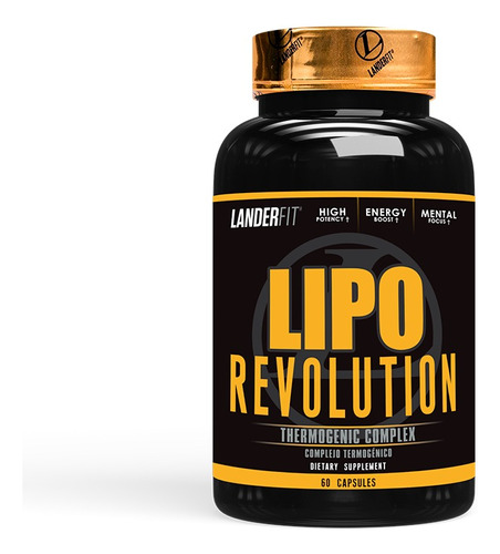  Lipo Revolution Landerfit Formula Usa Quemador 60 Caps