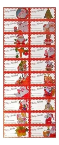 10 Papel Regalo Navidad Surtido+cinta+tarjeta+cinta Adhesiva