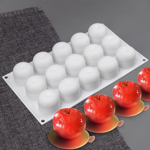 Molde De Silicona Para Hornear Una Pastelería Antiadherente