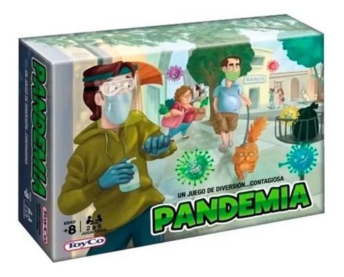 Imagen 1 de 1 de Juego De Mesa Pandemia Original Toyco Original