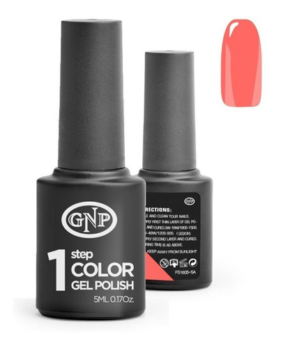 Esmalte En Gel Gnp De Un Solo Paso! #71 Coral Nice