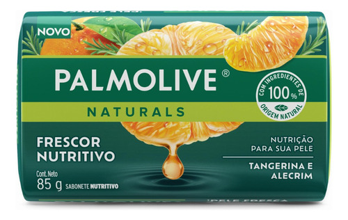 Sabonete em Barra Palmolive Naturals Tangerina & Alecrim 85g