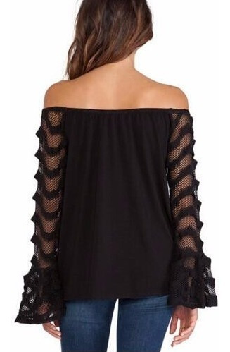 Blusa Manga Anillada, Talles Especiales (hasta Talle 6xl)