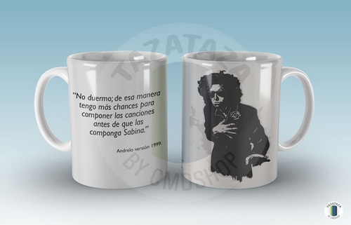 Imagen 3 de 4 de Taza Diseño Andres Calamaro