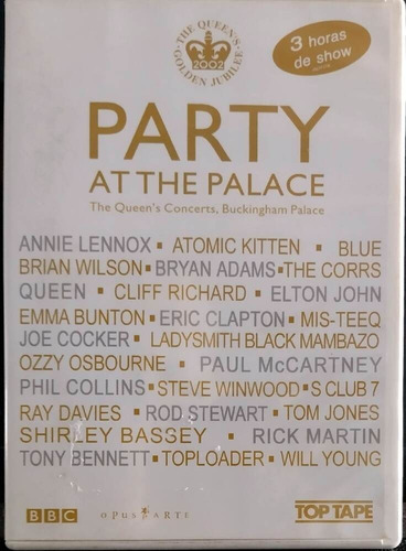 Dvd Party At The Palace The Queen's Concerts 2002 Semi Novo (Usado)