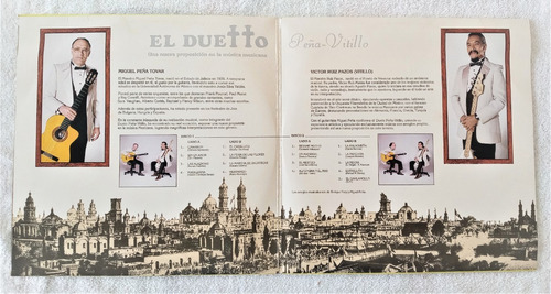 Miguel Peña Tovar Y Victor Ruiz Vitillo Lp Guitarra Bajo (Usado)