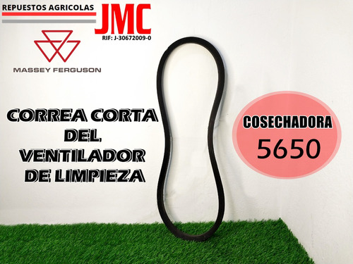 Correa Corta Del Ventilador De Limpieza Cosechadora 5650