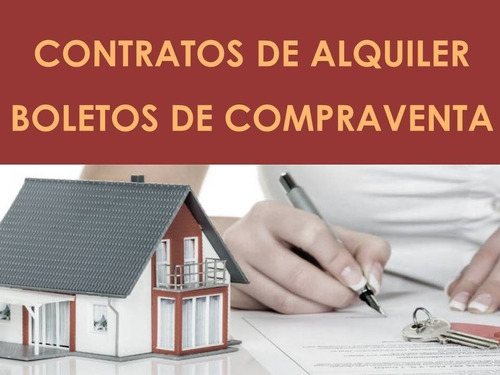 Modelo Contrato Locación- Boleto Compraventa Abogada Devoto