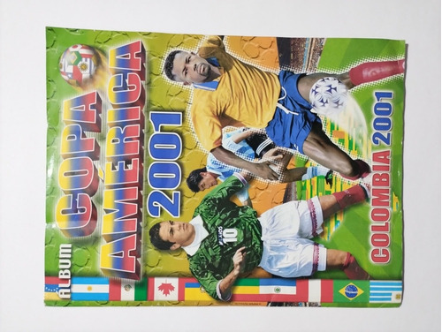 Album Copa America 2001 (rookie Ronaldinho) Completo