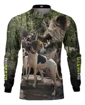 Comprar Camisa De Caça Brk Caçador Du Mato Javali Foxhound Uv50+