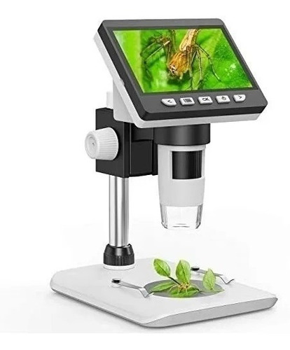 Microscopio Digital Con Pantalla Hd Usb 1000x 