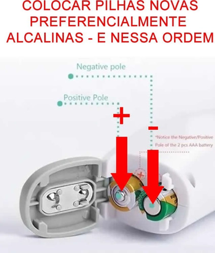 Termômetro Digital Laser Infravermelho Febre De Testa Corpo