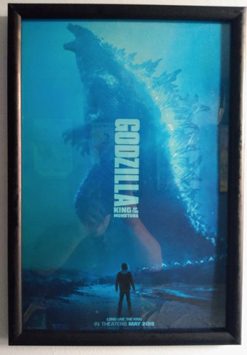 Godzilla _ Póster Enmarcado
