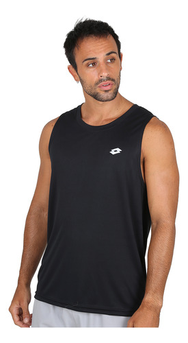 Musculosa Entrenamiento Lotto Active Msp Cross Hombre En Neg