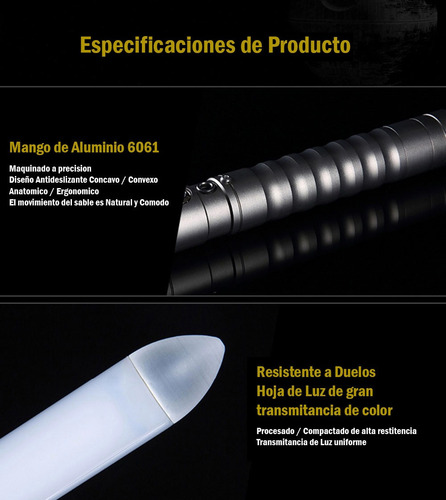 Sable De Luz Combate Ronin Star Wars Visions Lightsaber Ktsr Color Negro