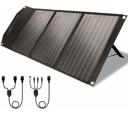 Rockpals Rp081 60 W Panel Solar Portátil Con Cable Paralelo,