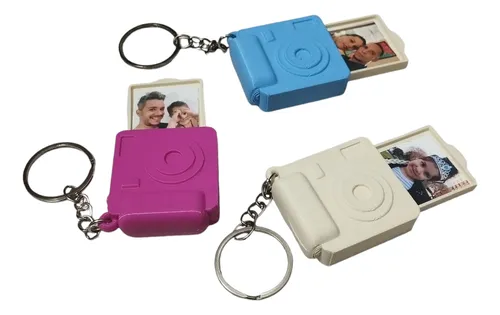 Llavero Camara Con Porta Foto - Especial San Valentin