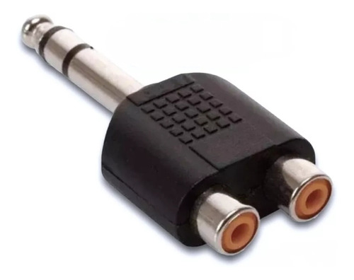 Jack Plug Clavija Adaptador 1/4 A Rca Estéreo 