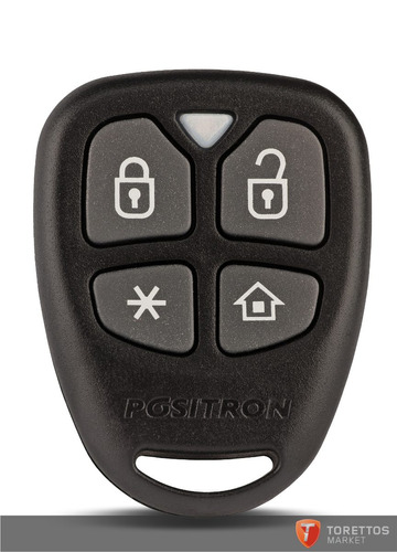 Controle remoto de alarme automático Positron Pxn32 Pst (preto)