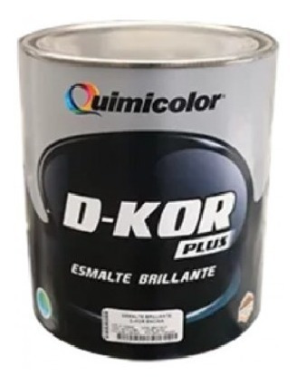 Pintura Esmalte  Blanco Mate Tipo B Galon Quimicolor C002192