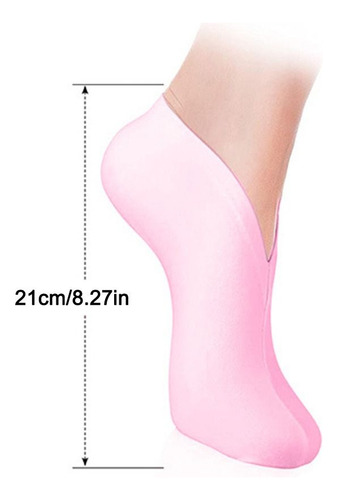 Calcetines Hidratantes De Silicona Para Cuidado De Pies