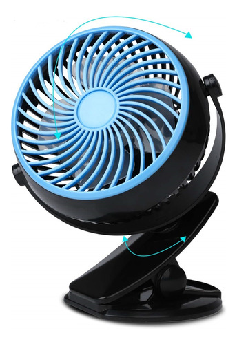 Mini Ventilador 360° Recargable Click