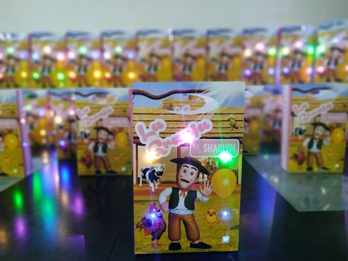 Bolsita Golosinera Personalizada Con Luces! Luminosa X 10 U.