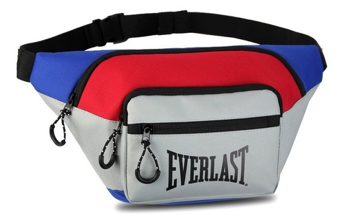 Imagen 2 de 10 de Riñonera Maxi Grande Everlast Urbana Impermeable 40 X 21 Cm