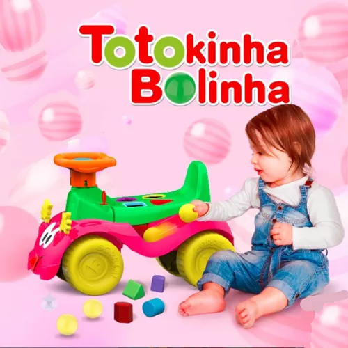 Totoka Motinha Triciclo Infantil Totokinha Carrinho Menina