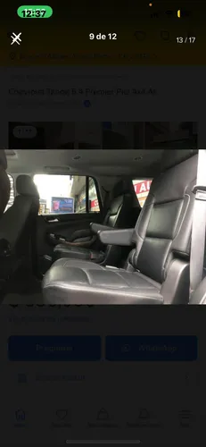 Chevrolet Tahoe 5.4 Premier Piel 4x4 At