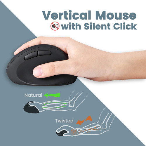 Teclado Ergonononómico Y Mouse Vertical Perixx Mini Windows