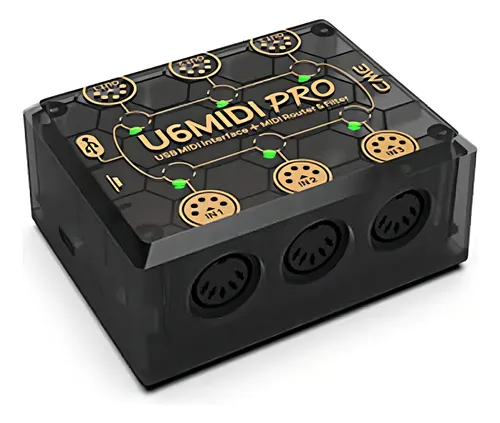 Interfaz Midi Cme U6midi Pro - Usb Plug-and-play Para Comput