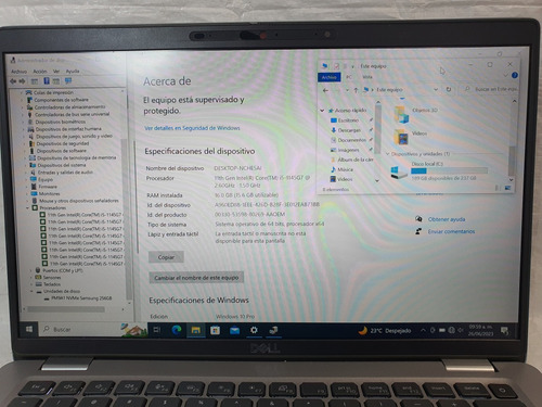 Lap Top Dell Latitude 5420 Core I5 11va 256 Ssd 16 Ram (Usado)