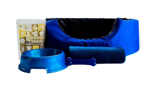 Kit Cama Para Mascota Juguete + Accesorio + Cobija + Snack P