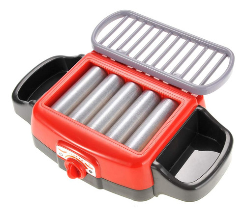 Juego De Parrilla Enrollable Hot Dog Juguete Cocina Niños
