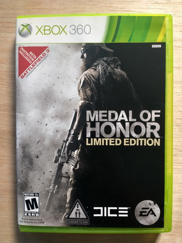 Medal Of Honor Límited Edition Xbox360 