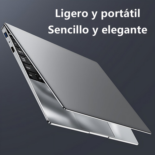 Laptop Intel Celeron Ddr4 16 Gb Ram 1024 Gb Ssd Plata 15.6
