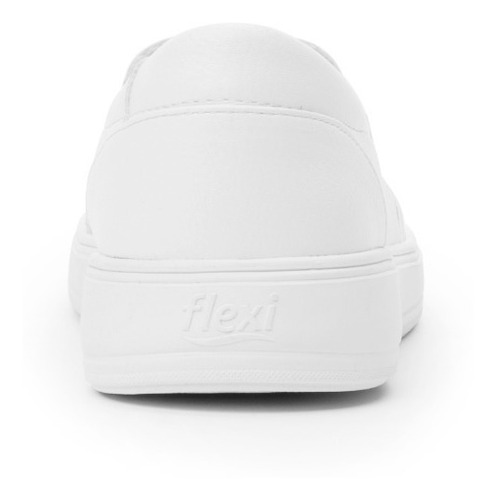 Imagen 7 de 8 de Zapatos Sneaker Mujer Sport Casual Blanco Flexi 107701 Gnv®