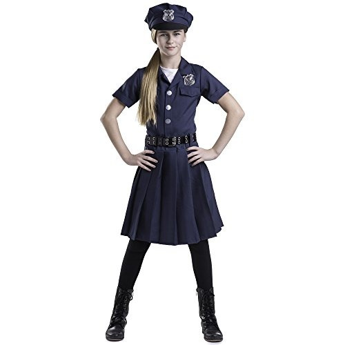 Chica Del Oficial De Policía De Vestuario Adolescente