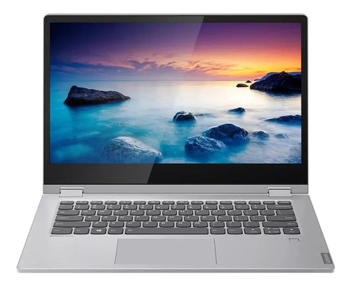Notebook Lenovo IdeaPad C340-14IWL  prata táctil 14", Intel Core i5 8265U  4GB de RAM 128GB SSD, Intel UHD Graphics 620 1366x768px Windows 10 Home