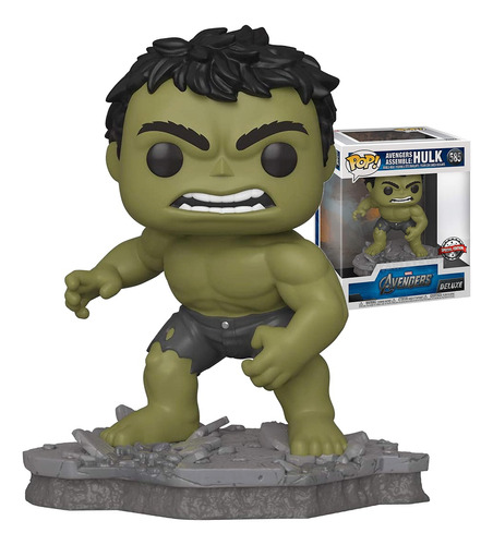Funko Pop Hulk 585 Special Edition 15cm Deluxe Avengers Orig