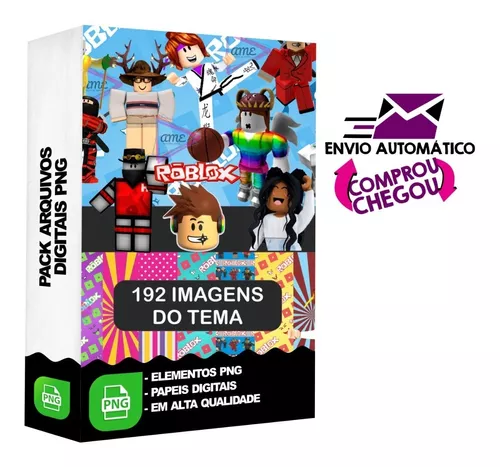 KIT DIGITAL ROBLOX GRÁTIS - Arte Digital Grátis