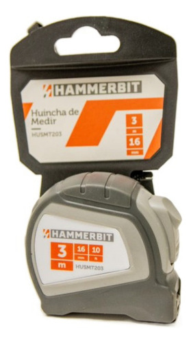 Huincha De Medir 3mt 16mm Hammerbit