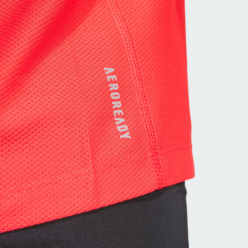 Playera adidas Correr Own The Run Mujer Rojo Jd6432