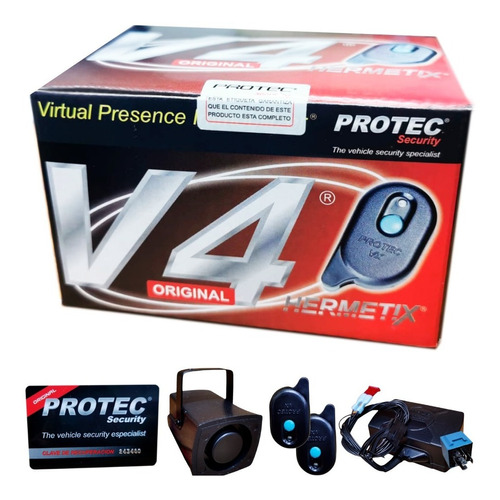 Alarma De Presencia Protec V4 Para Moto