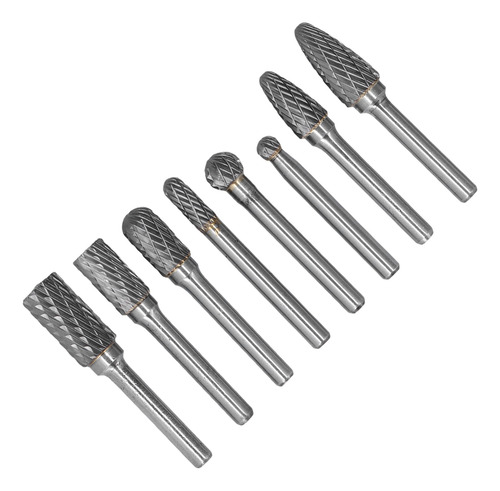 Juego De Brocas De Carburo De Tungsteno, 8 Unidades, 6 Mm De
