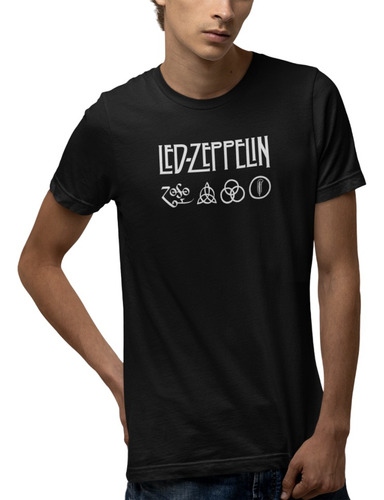 Camiseta Led Zeppelin Rock In Rio 40anos Camiseta Banda Rock