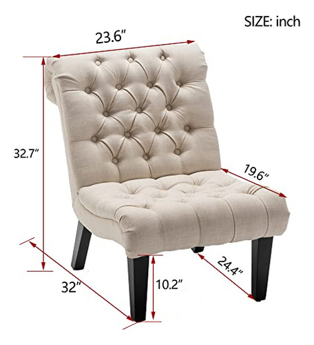 Yongqiang Silla De Acento Moderno Para Dormitorio Sala De Es
